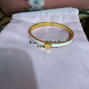 Kate Spade white bangle
